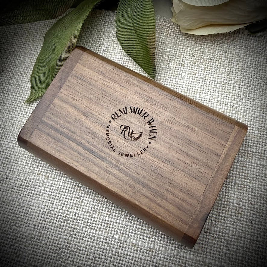 Engraved Wooden Keepsake Photo USB Stick