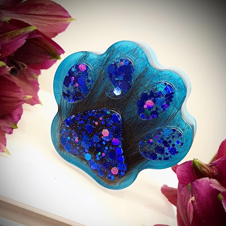 Paw Memorial Paperweight