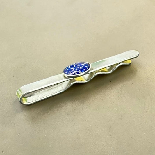 Sterling Silver Memorial Tie Slide
