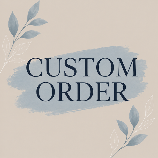 Custom Order for Clare Merrigan Martin