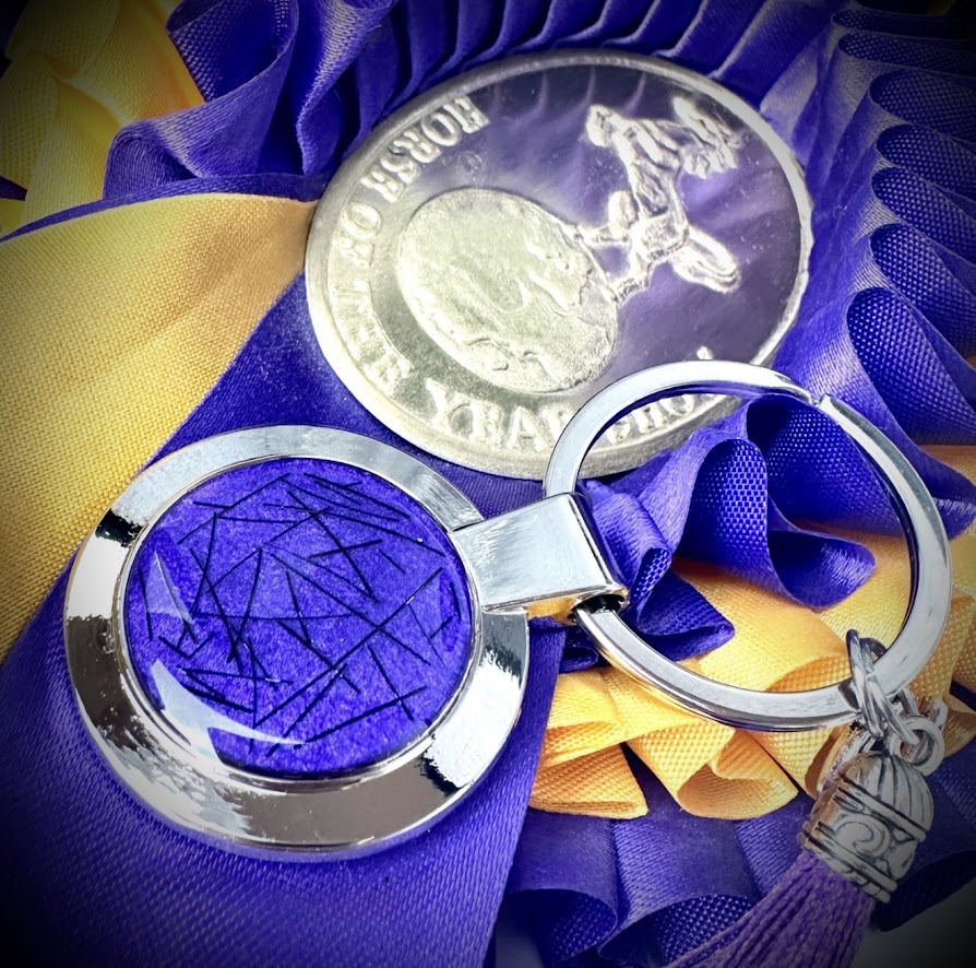 Engraved /  photo Memorial keyring