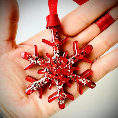 Memorial Snowflake Decoration - style 2