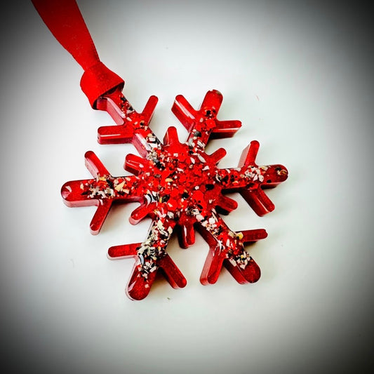Memorial Snowflake Decoration - style 2