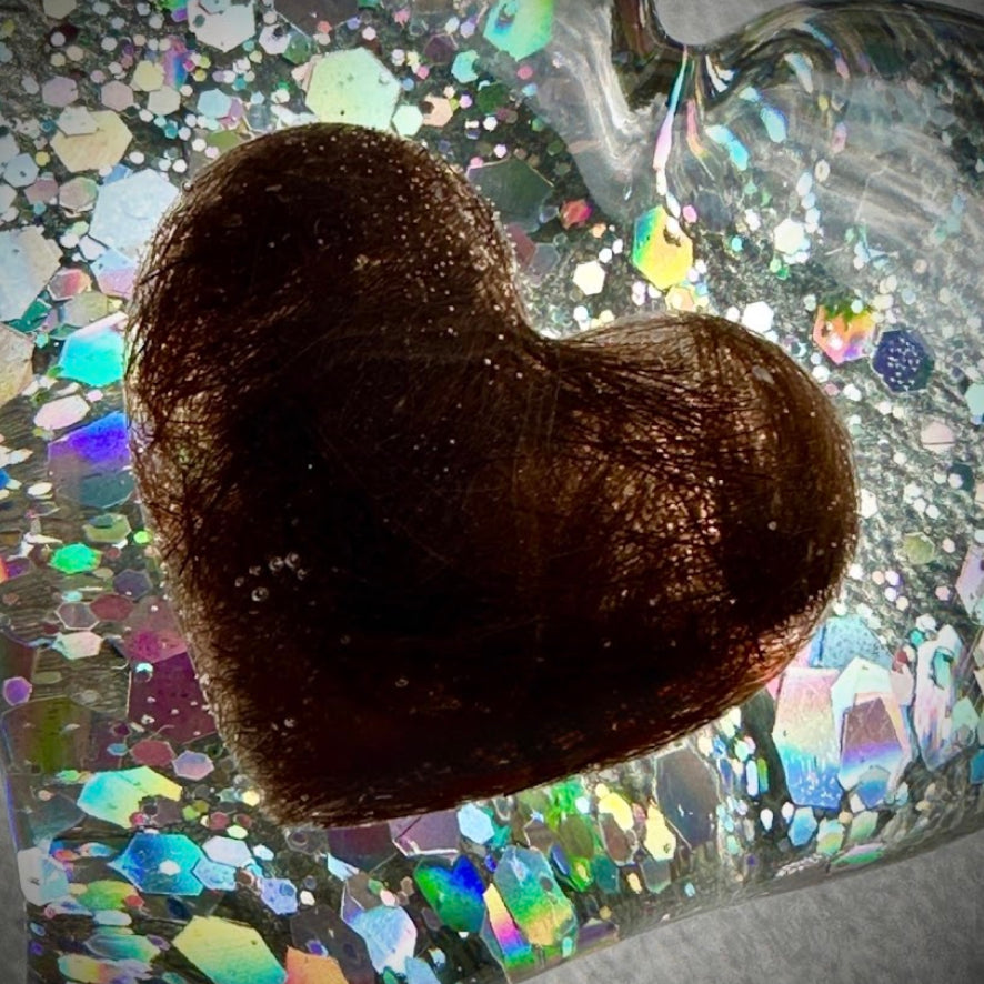 Pointed Heart Memorial Paperweight