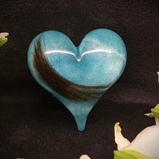 Pointed Heart Memorial Pebble