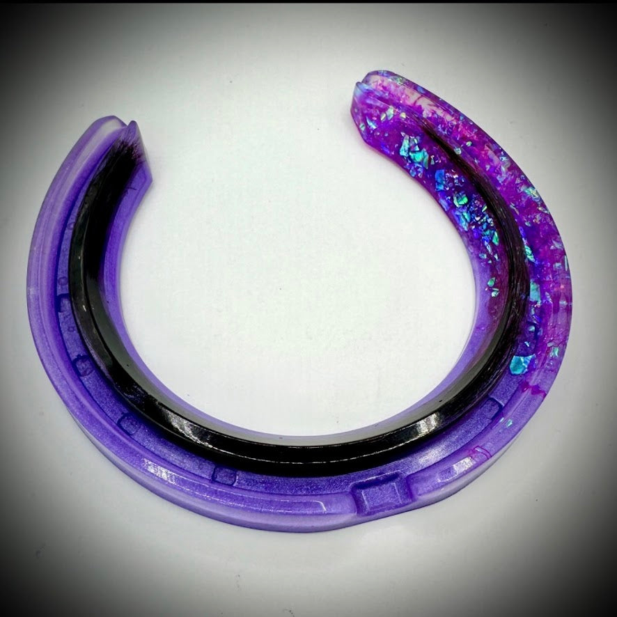 Single Horsehair / Ashes Memorial Horseshoe