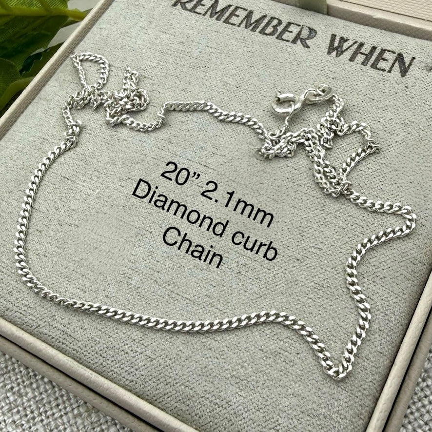 Additional Sterling Silver Pendant Chain