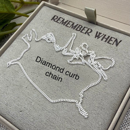 Additional Sterling Silver Pendant Chain