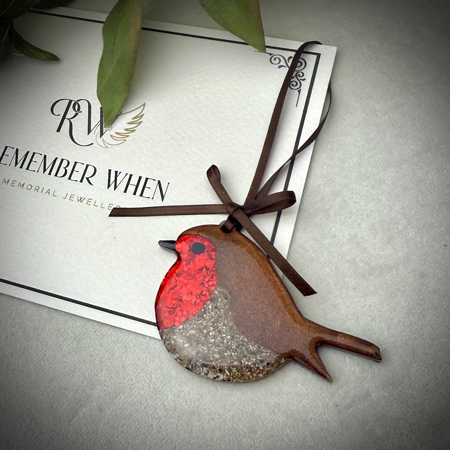 Small Robin Memorial Decoration