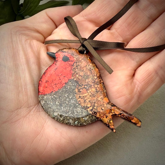 Small Robin Memorial Decoration