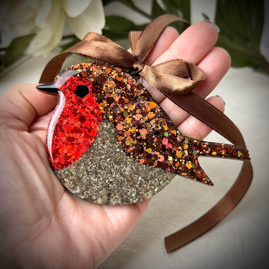 Large Robin Memorial Decoration
