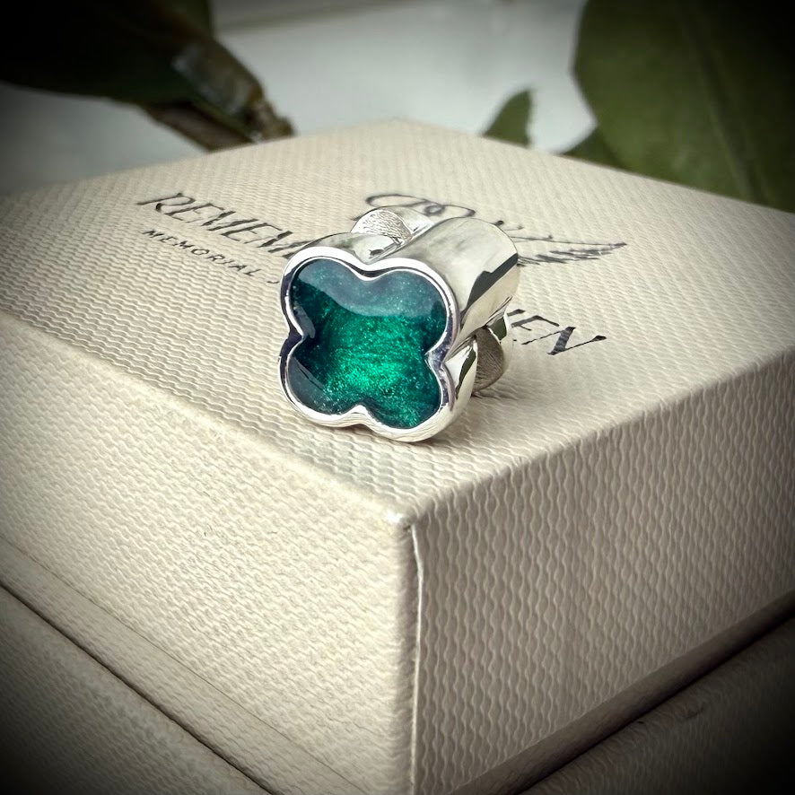 Clover Bracelet Memorial Charm