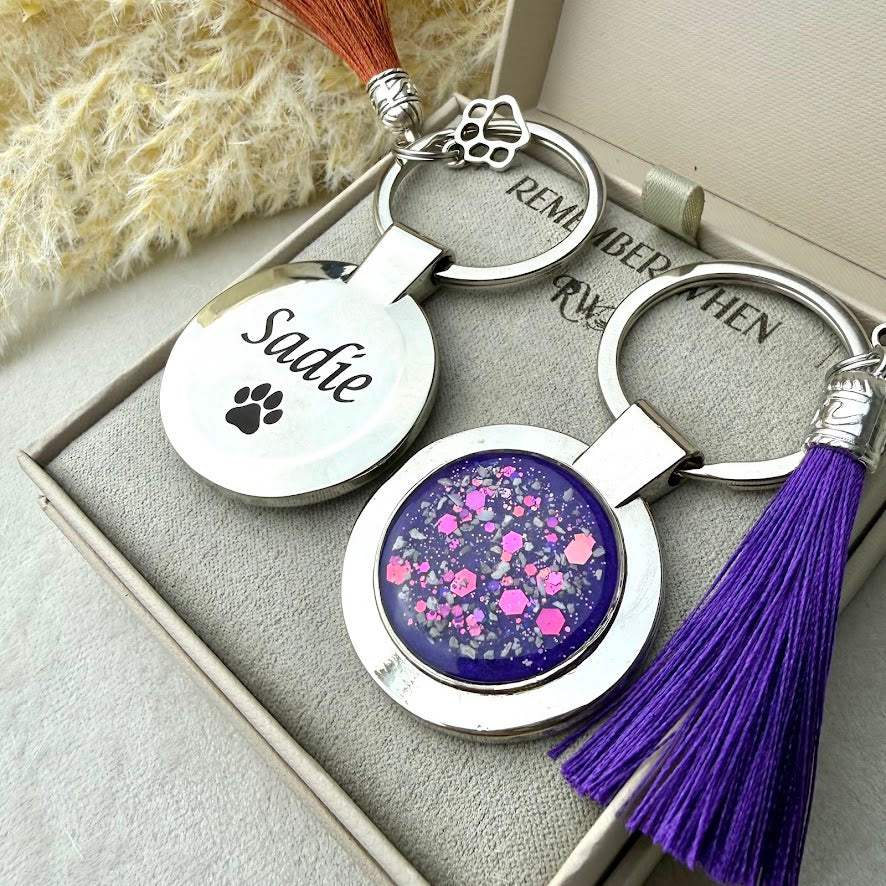 Engraved / Photo Memorial Keyring