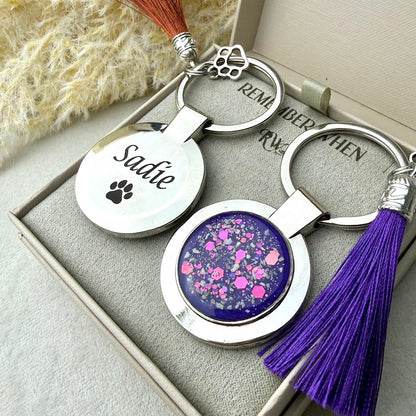 Engraved / Photo Memorial Keyring