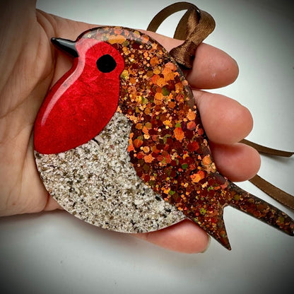 Large Robin Memorial Decoration