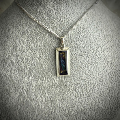 Sterling Silver Bullion Bar Memorial Pendant