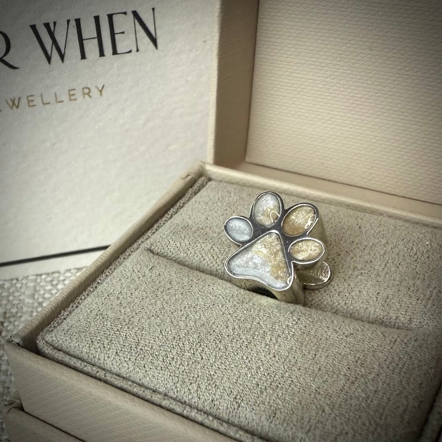 Paw Bracelet Memorial Charm