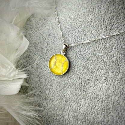 Sterling Silver Simple Round Memorial Pendant