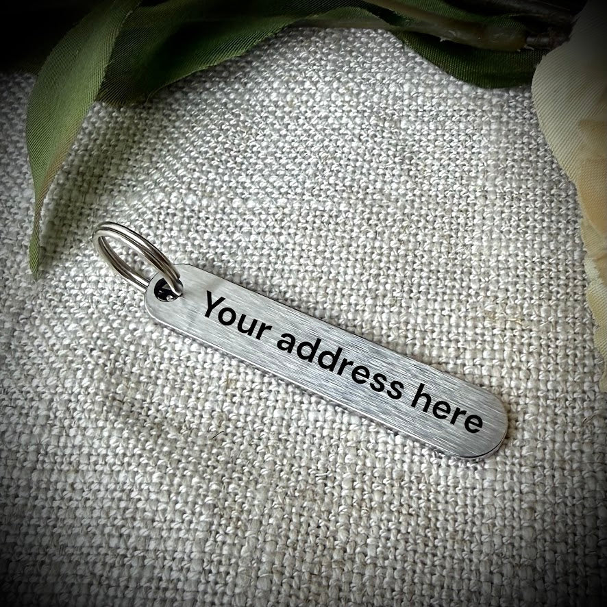 Engraved Stainless Safety ID Tag