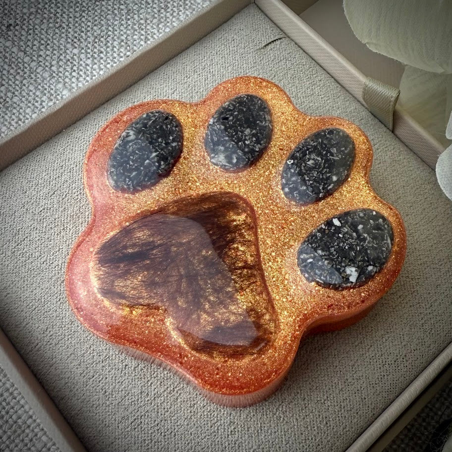 Paw Memorial Paperweight