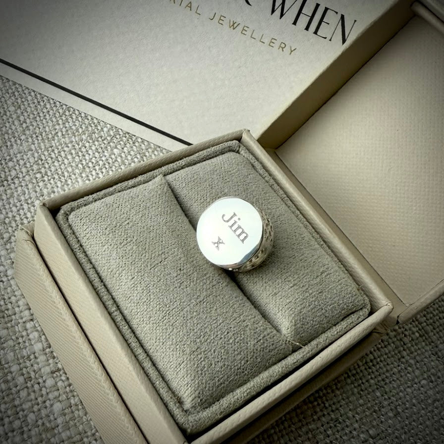 Sterling Silver Crystal Round Bracelet Memorial Charm