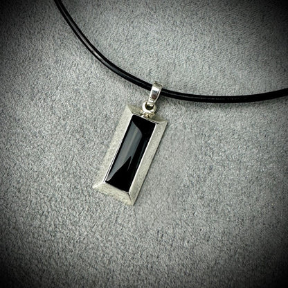 Sterling Silver Bullion Bar Memorial Pendant