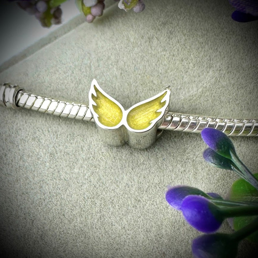 Angel Wing Bracelet Memorial Charm