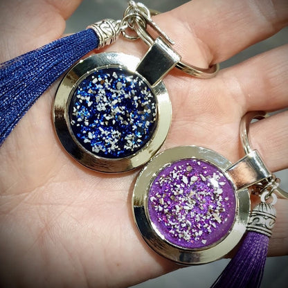 Engraved /  photo Memorial keyring