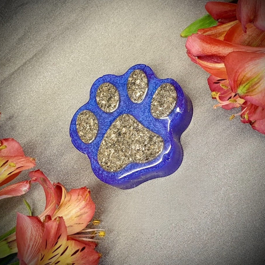 Paw Memorial Paperweight