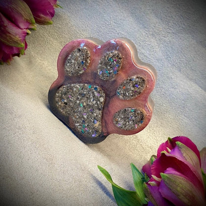Paw Memorial Paperweight