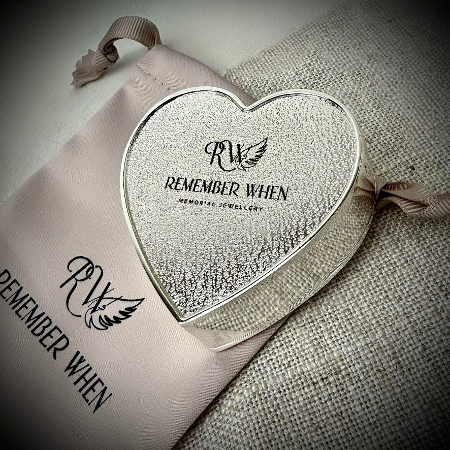 Engraved Keepsake Heart Trinket Box