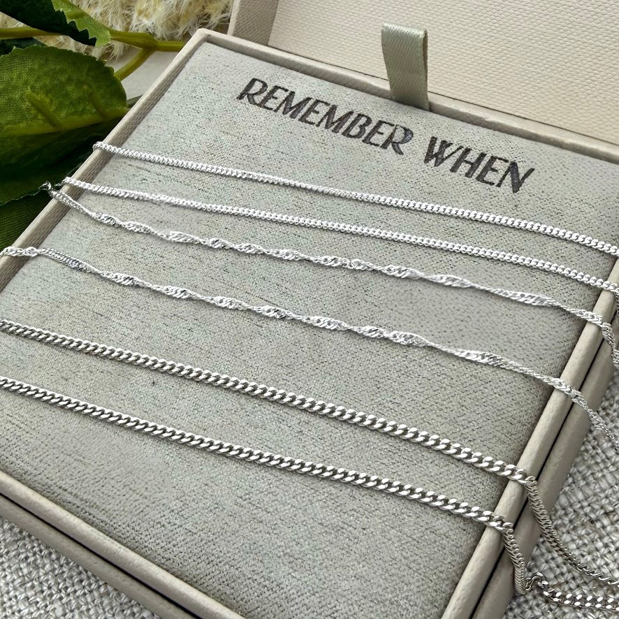 Additional Sterling Silver Pendant Chain