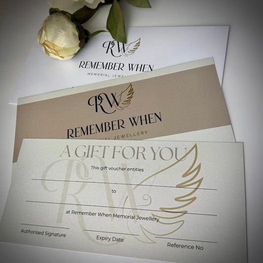 REMEMBER WHEN Gift certificate