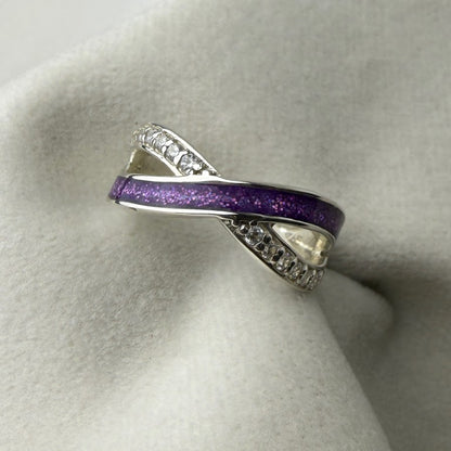Sterling Silver Infinity Memorial Ring